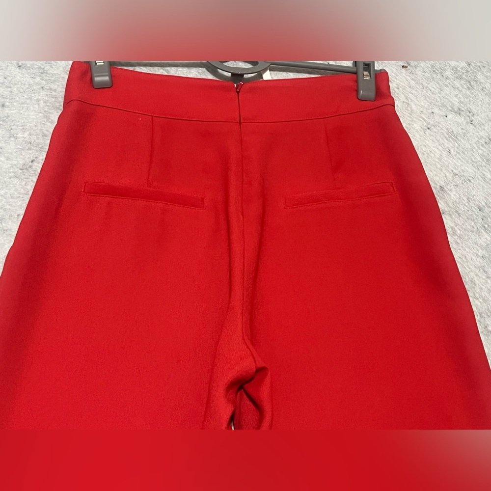 Veronica Beard Wide Leg Pants~Size:6~Back Zip up, polyester-USmade - Picture 4 of 10